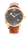 Pre-Owned Glashutte Original Senator Panorama Date with Moonphase Watch